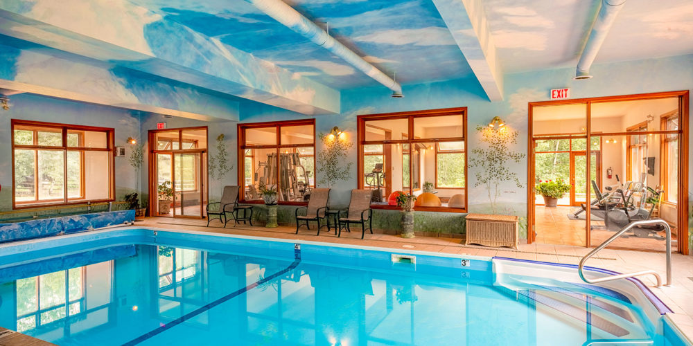 Indoor Pool and other facilities for your next BC Spa Getaway